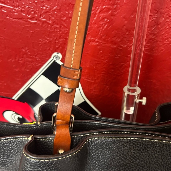 Dooney & Bourke Black Pebbled Leather Tote - Picture 14 of 15